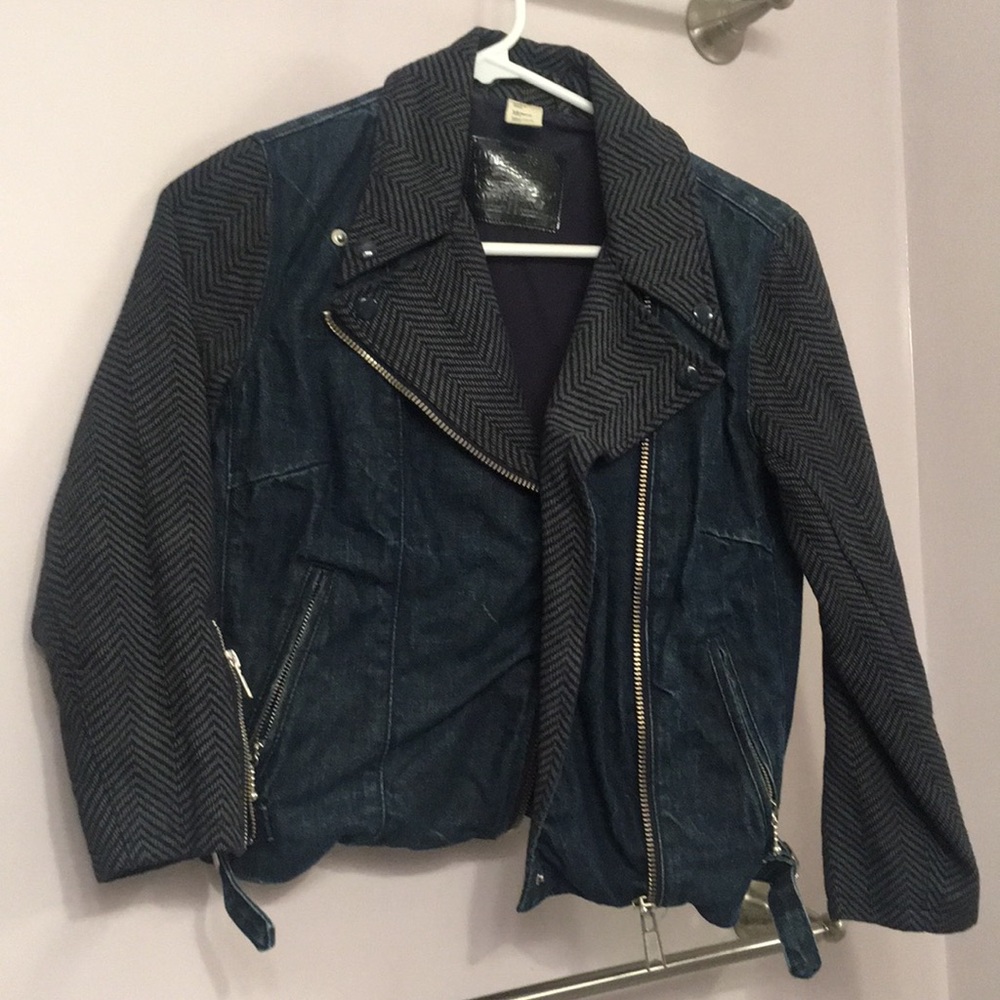 Denim Moto jacket
